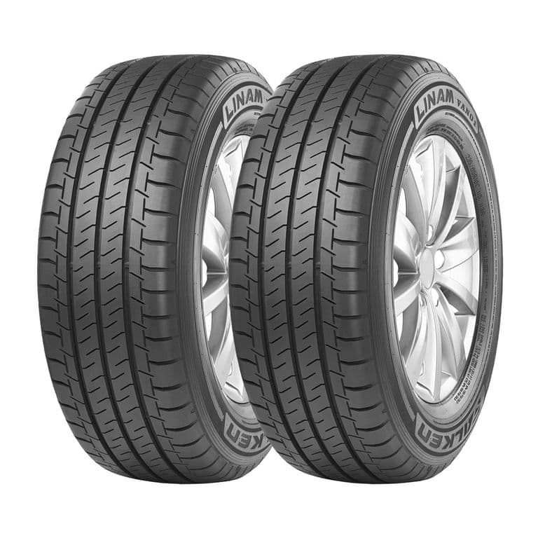 Set 2 Neumatico 155r13 85/83r Lnvn01 6pr Ltr Tha
