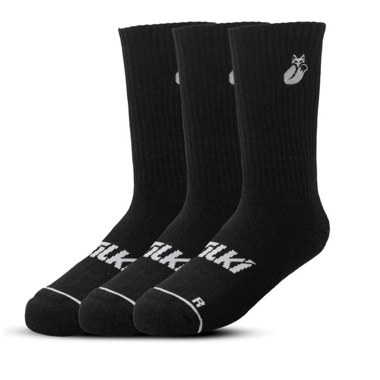 Calcetin Comfort Negro Pack X3 Tenis Padel Negro 39-42