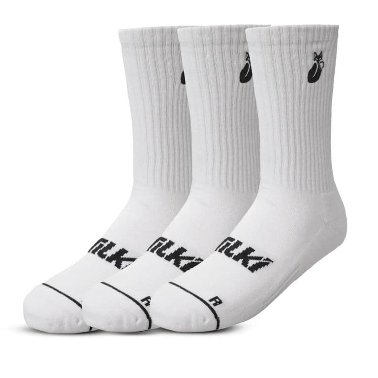 Calcetin Comfort Blanco Pack X3 Tenis Padel Blanco 35-38