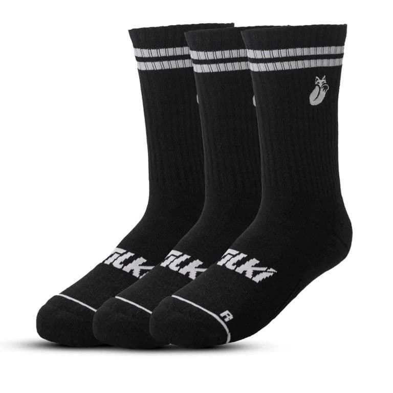 Calcetin Comfort Line Negro Pack X3 Tenis Padel Negro 35-38