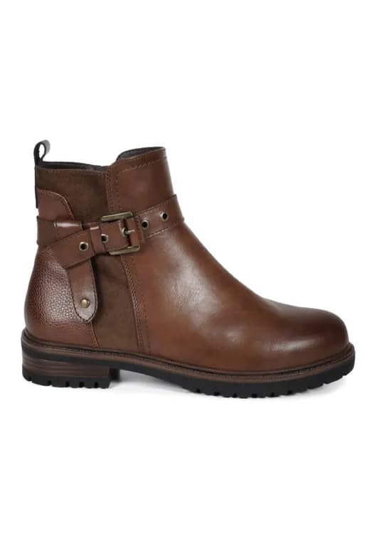 Botin Mujer Tainka Camel Cafe Claro 36