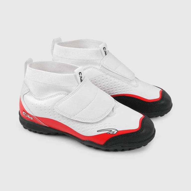 Zapatilla de Futbol Unisex Blanco 28