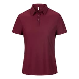 Polera Dry Fit Ultra Manga Corta Ruppell Pro Burdeo Mujer Burdeos M