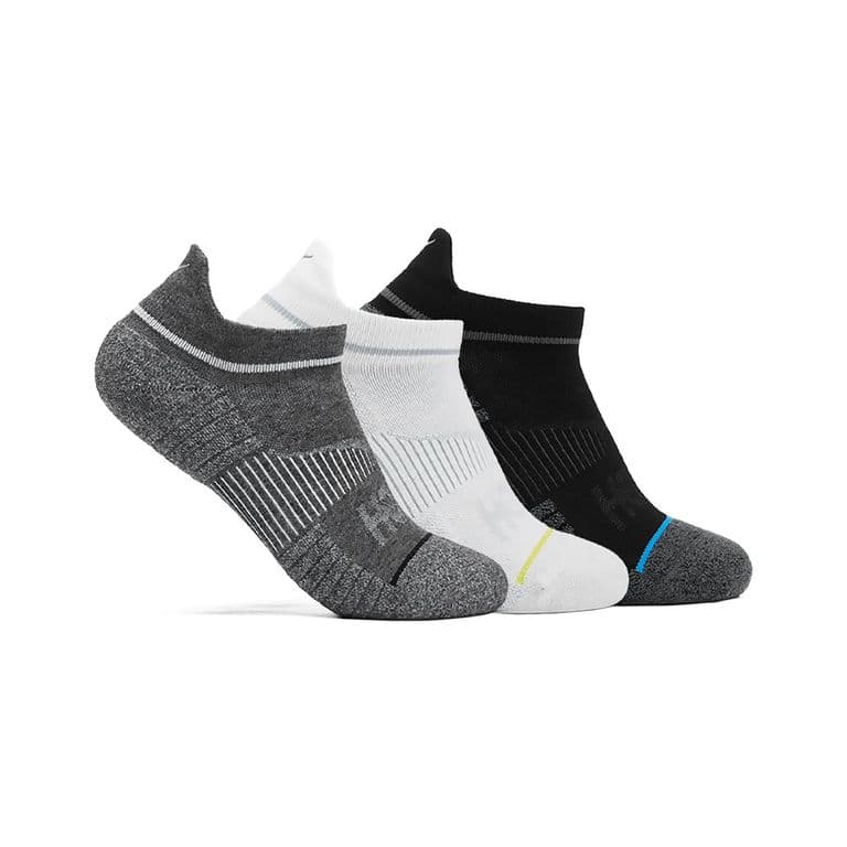 Tripack Calcetas CHILE Shown Run White/Black/Grey Multicolor M