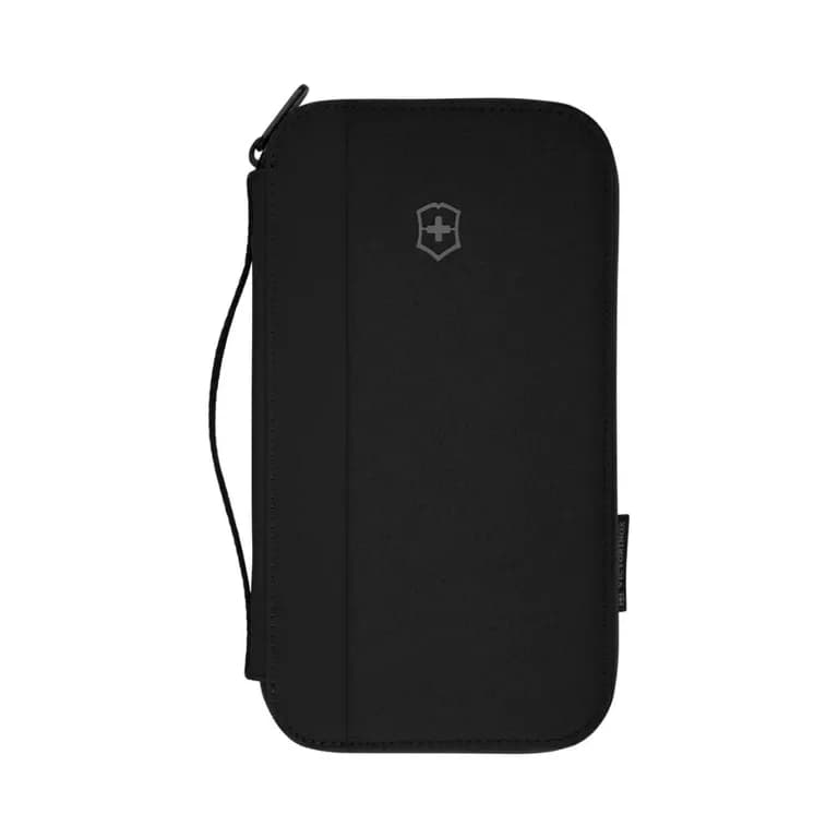 Organizador de viaje con proteccion RFID Negro Gris TALLA UNICA
