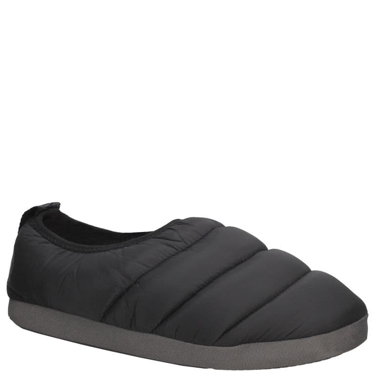 Pantufla Casual Hombre Negro Negro 39-40