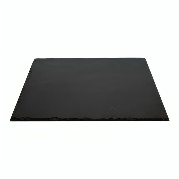 PLATO CUADRADO PIEDRA PIZARRA 25 CM