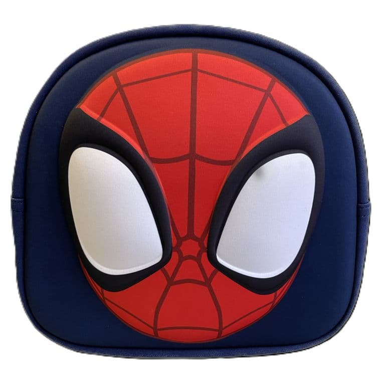 Mochila Pre-Escolar 3D Spidey Con Tirante Blanco TALLA UNICA