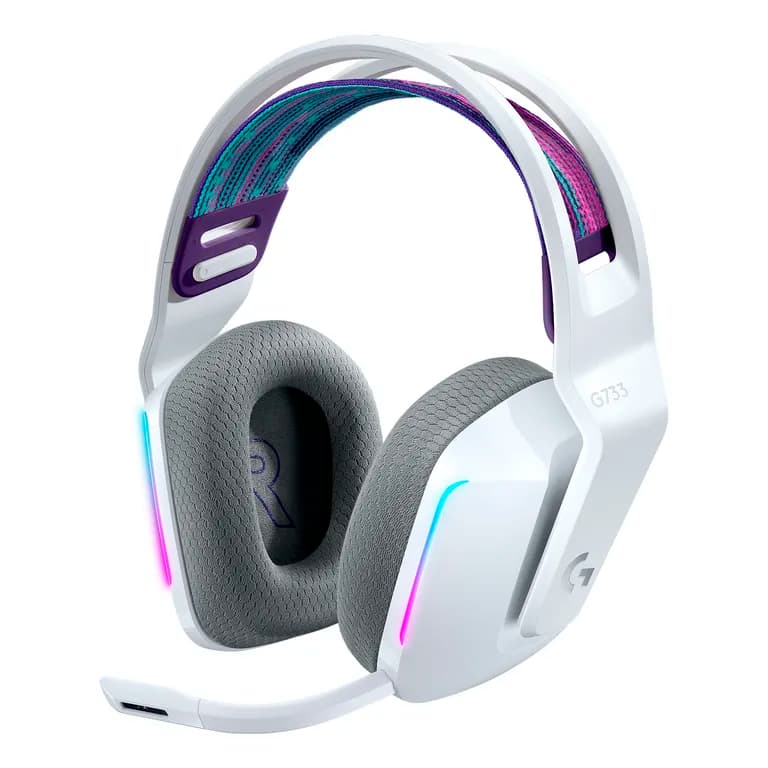 HEADSET PC G733 LIGHTSPEED WIRELESS Multicolor BLANCO ...