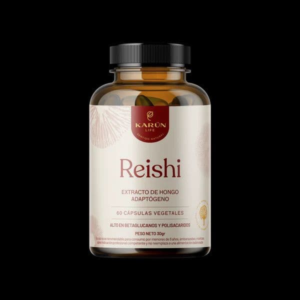 Reishi Hongo 500 Mg - 60 Capsulas Karun Life