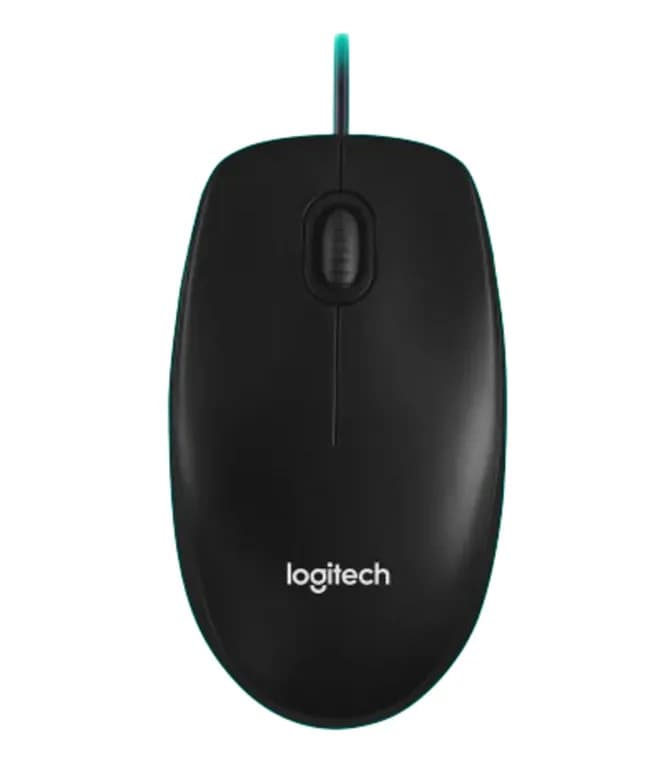 Mouse con Cable M100 Negro