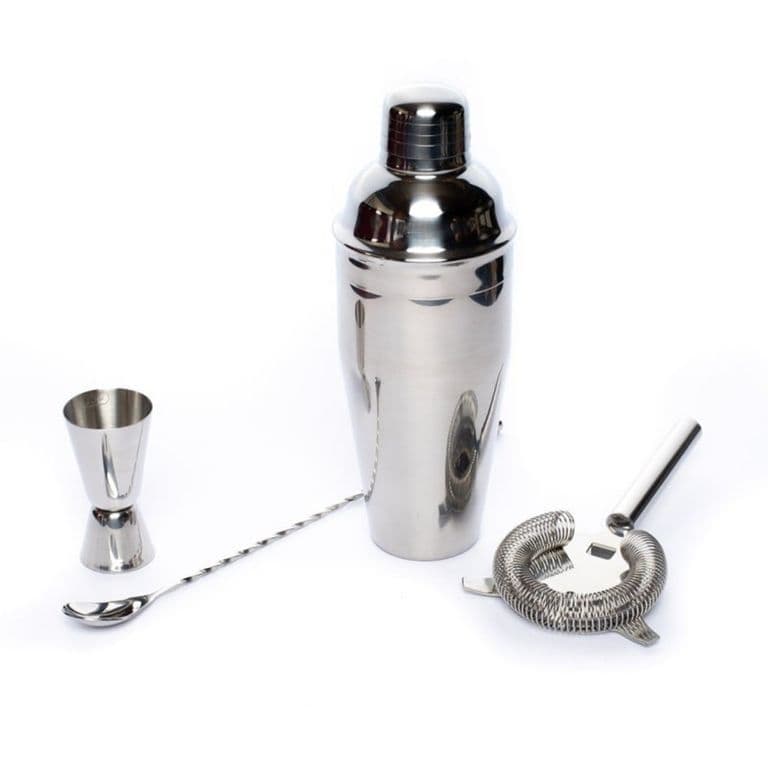 Set Bar 4pzs Manhattan Lux Acero Inoxidable