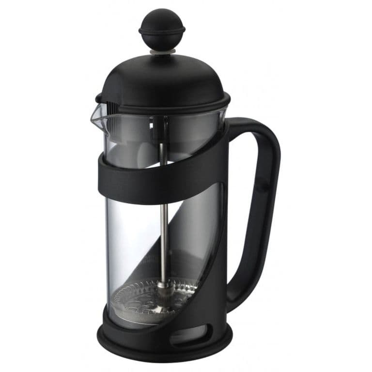 Cafetera Francesa Vidrio Borosilicato 600ml Negro
