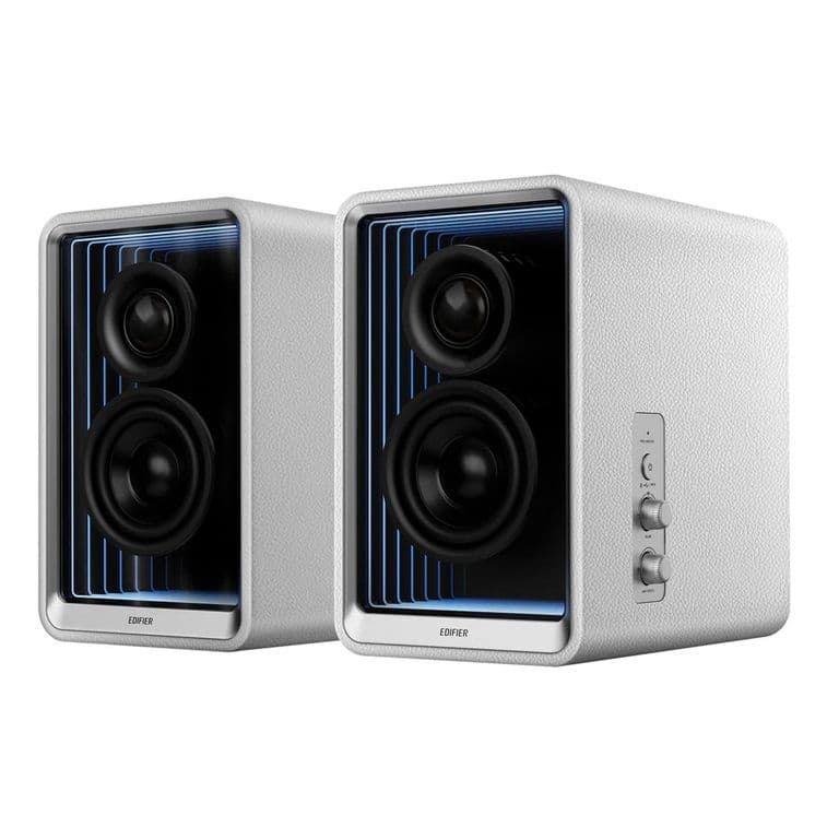 Parlantes Monitores Activos QR65 WHITE