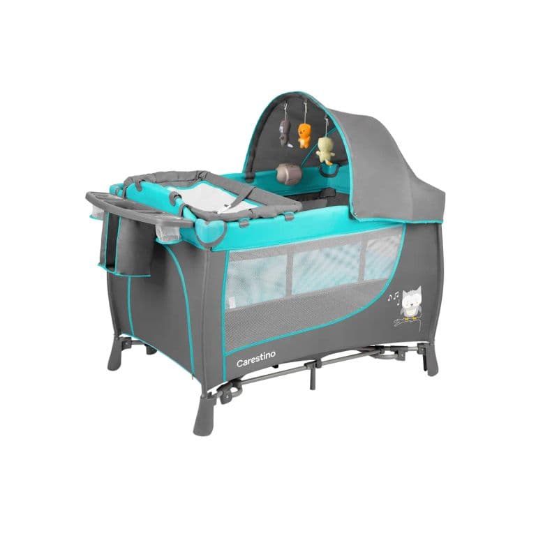 Cuna Corral Marsella Aguamarina Azul claro