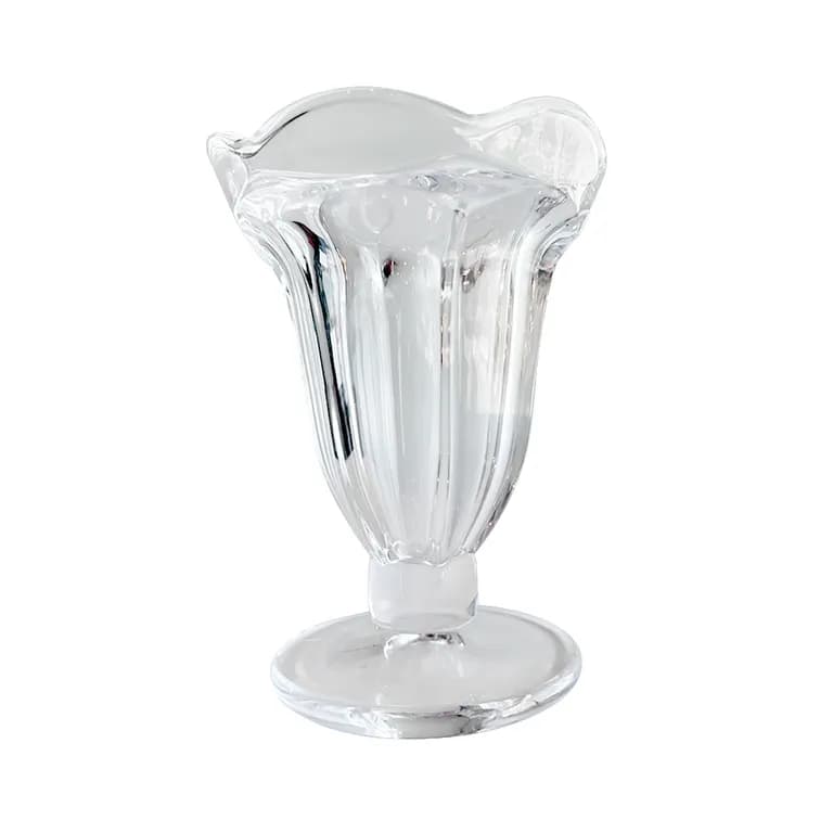 Set 2 Copas Helado Tulipa Vidrio 190 Ml.