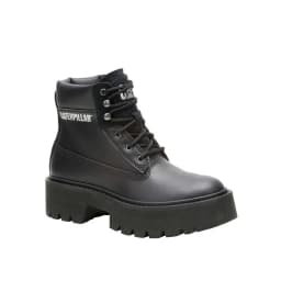 Botin Cuero Mujer Colorado Max 6 Zip Negro Negro 10 US