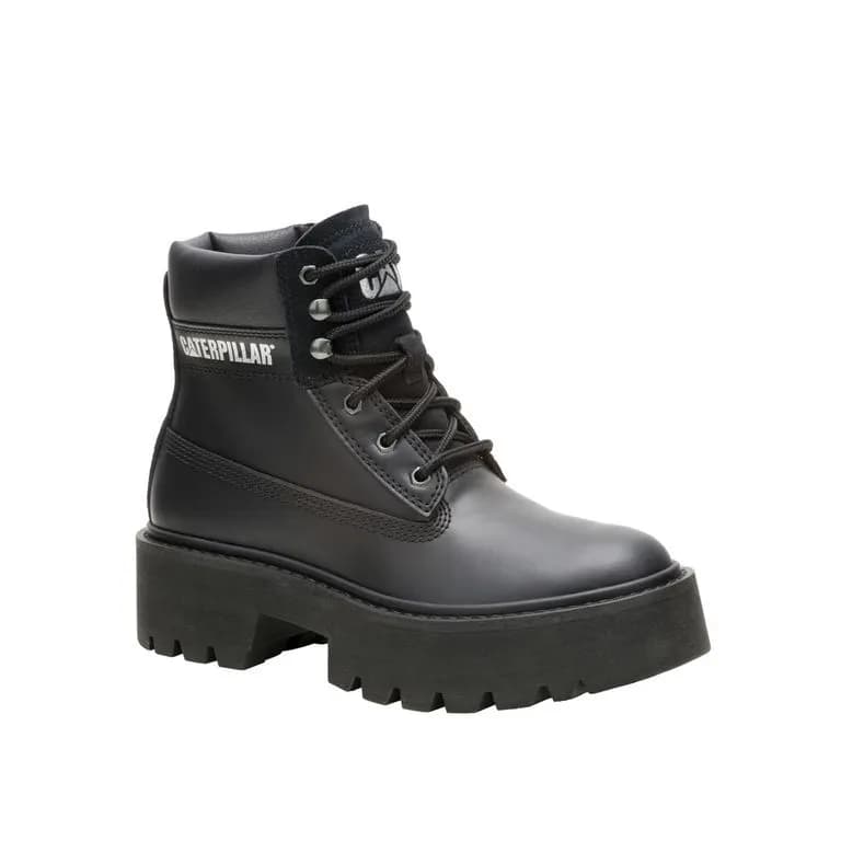 Botin Cuero Mujer Colorado Max 6 Zip Negro Negro 10 US