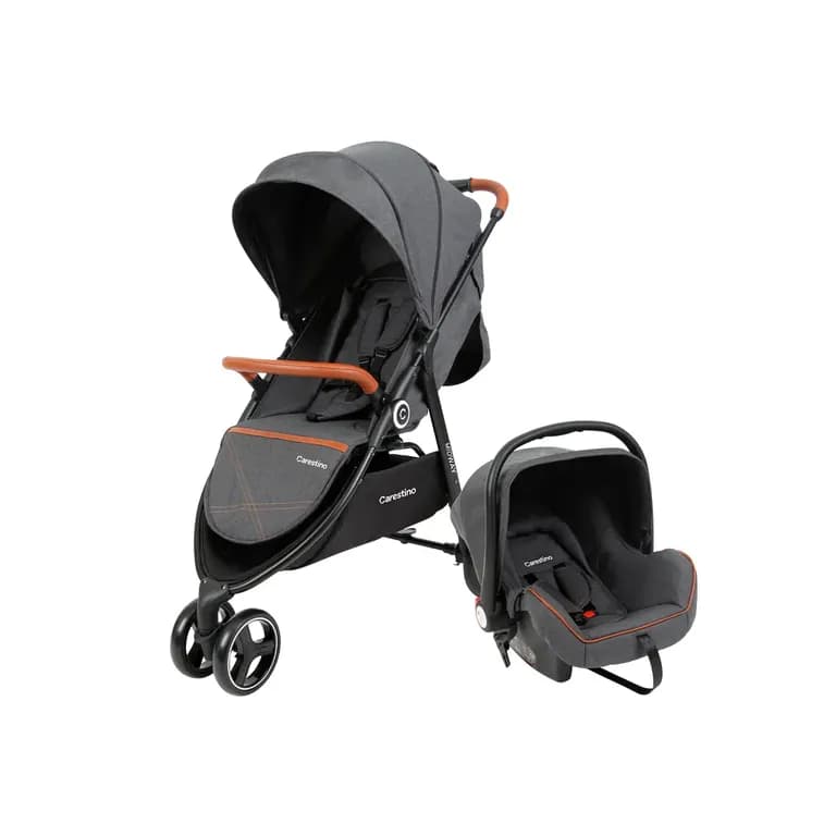 Coche Midway Negro con Huevito PortaBebe Negro