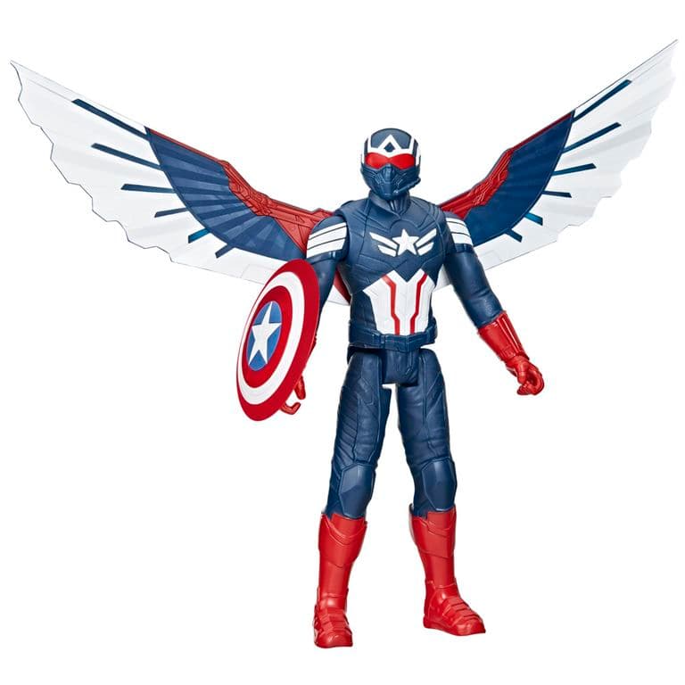 Figura de Accion Titan Hero Series Brave New World Capitan America