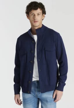 Cardigan Montcada Heritage Azul Newman Azul S
