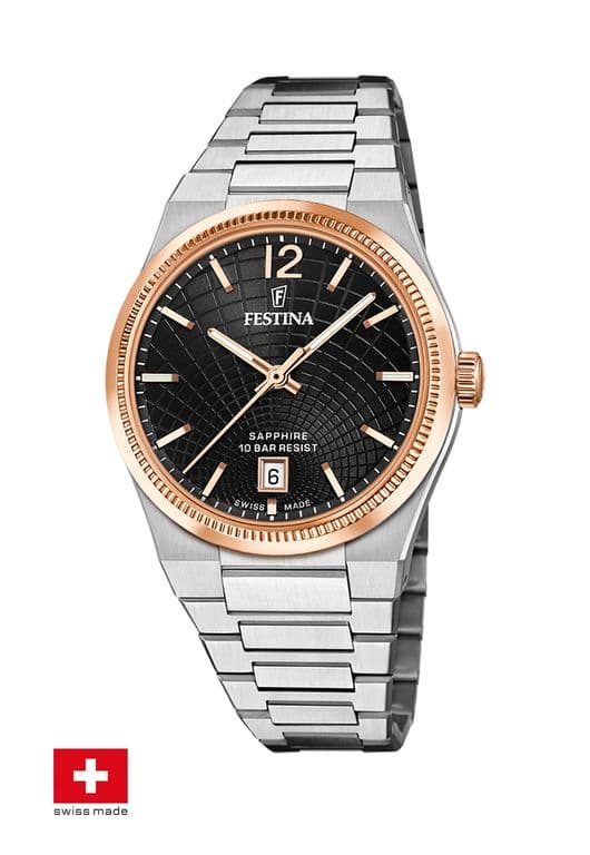 Reloj F20066/4 Negro Mujer Rive Collection Negro TALLA UNICA