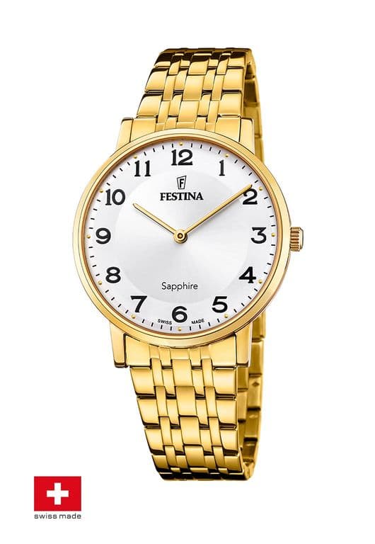 Reloj F20046/1 Blanco Hombre Acero Clasico Blanco TALLA UNICA