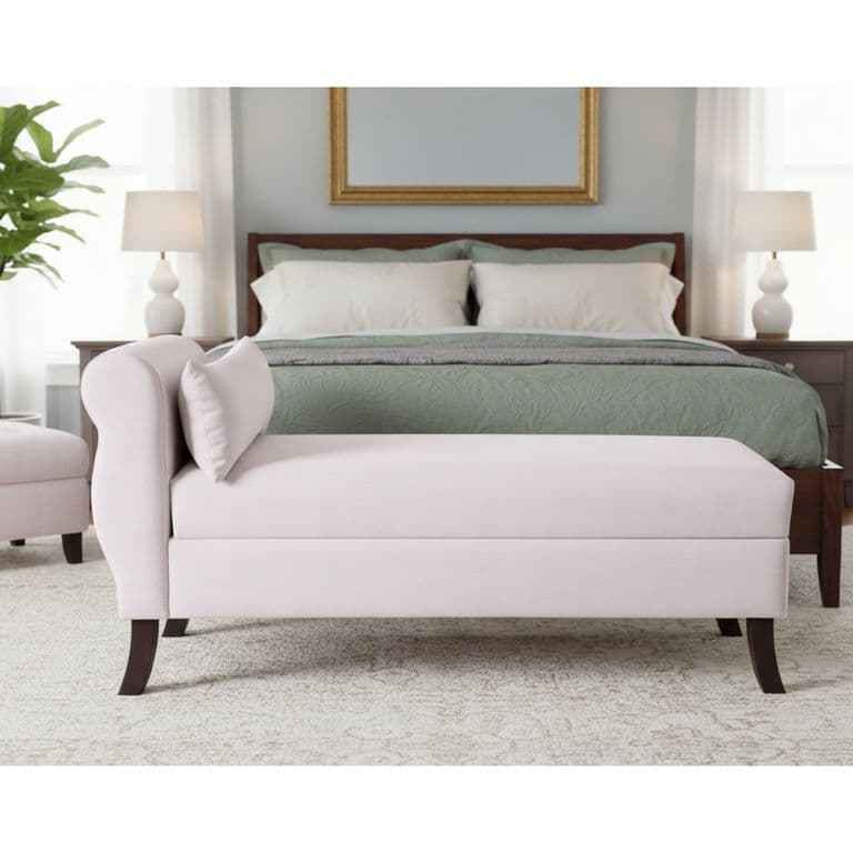 Banqueta Baul New Diva Color Crudo