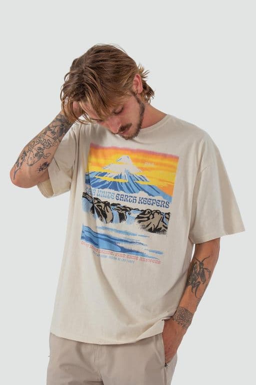 Polera Hombre Osorno Bone Beige L