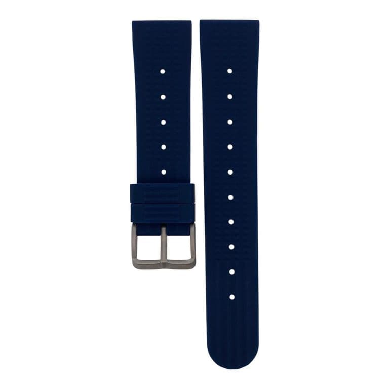 Correa Reloj Silicona Mistral Azul Marino 22