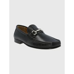 Mocasin Cuero Hombre Spello Negro Negro 44