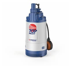 Bomba Sumergible de Drenaje Agua Limpia Top-Multi2 0,75HP 220V