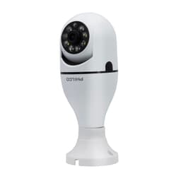 CAMARA SEGURIDAD CCTV WIFI TIPO AMPOLLETA 2MP W9120, COLOR BLANCO