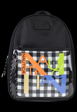 Mochila Libra negra con bolsito extraible Negro TALLA UNICA