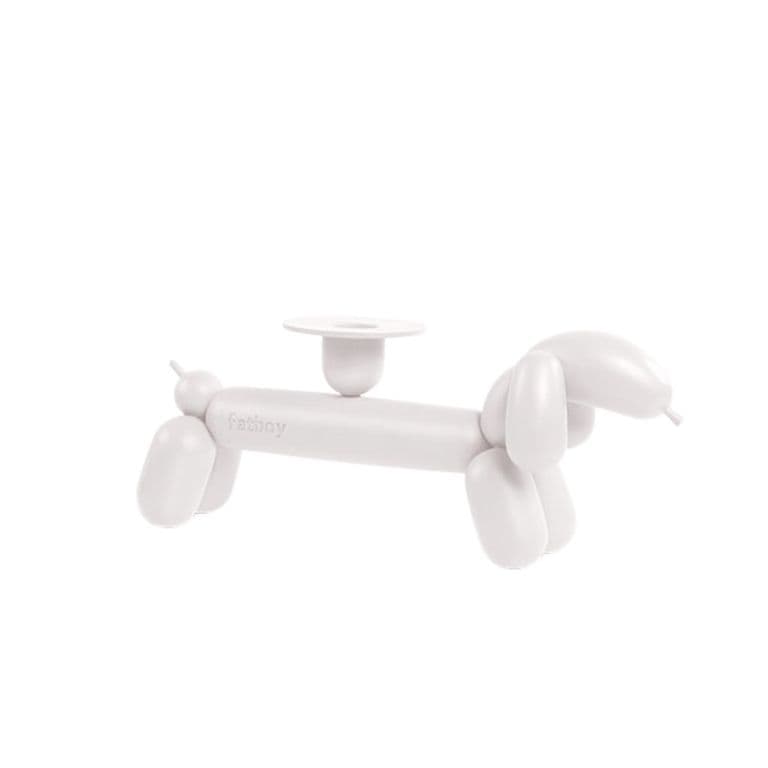 Candelabro Can-Dog - Blanco