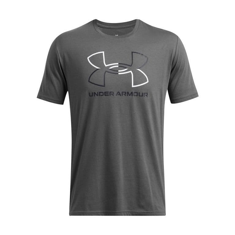 Polera Manga Corta Foundation Hombre Gris Gris M