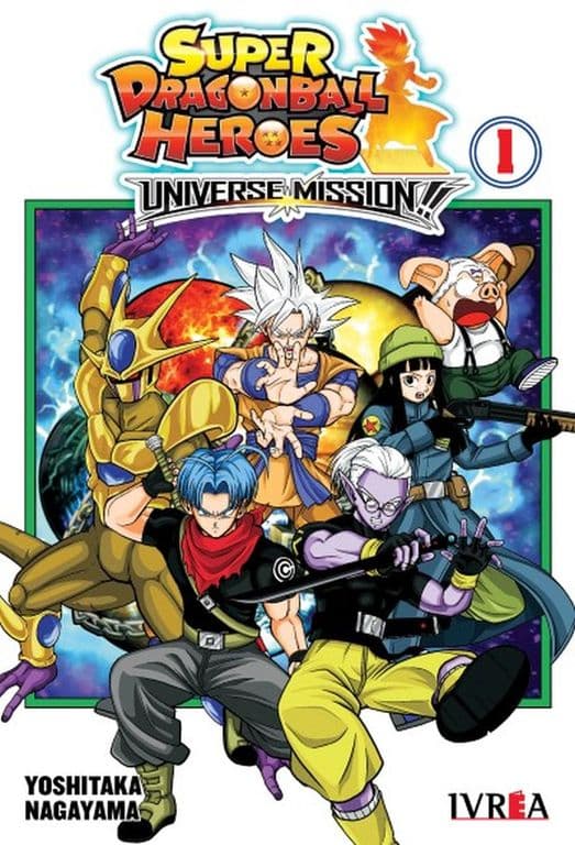 Manga Super Dragon Ball Heroes Universe Mission 01