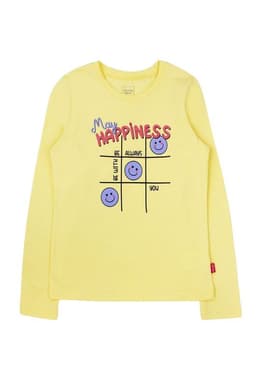 Polera Junior Nina Day To Day Amarillo Amarillo 8