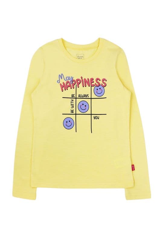 Polera Junior Nina Day To Day Amarillo Amarillo 8