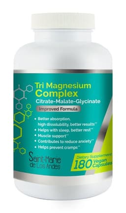 MAGNESIOS CITRATO MALATO Y GLICINATO COMPLEMENTO PERFECTO