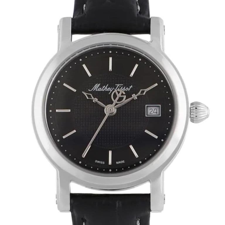 Reloj Mathey-Tissot Mujer City Leather D31186AN Plateado TALLA UNICA