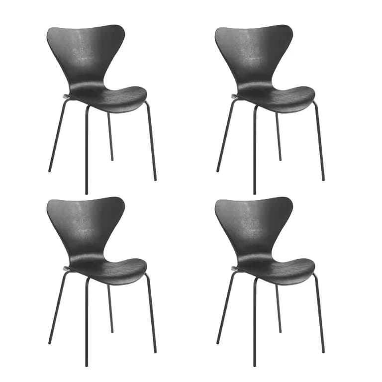 Set de 4 Sillas Curvas de Comedor Top Living Belica