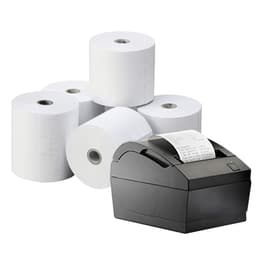 5 Rollos Papel Termico 80x80 Mm 70grs Blanco