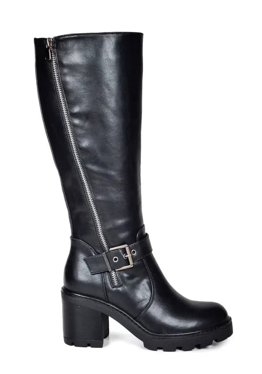 Bota Celica Negro Negro 36