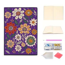 Cuaderno Diamond Painting - Flores de Otono