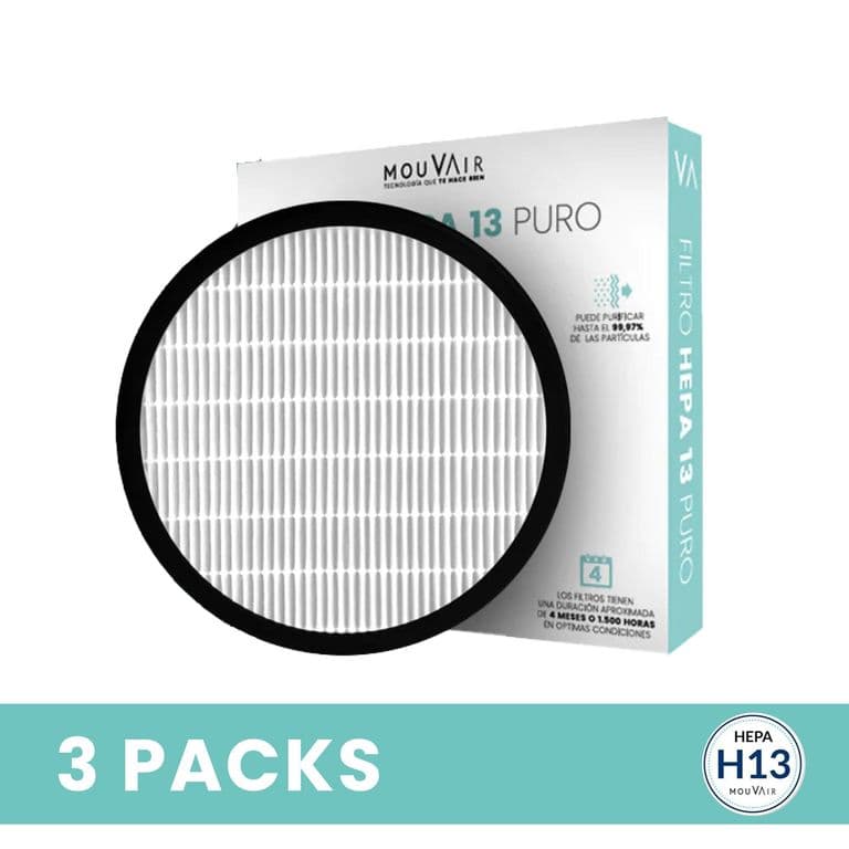 Pack Filtros de Reemplazo Om - Hepa H13