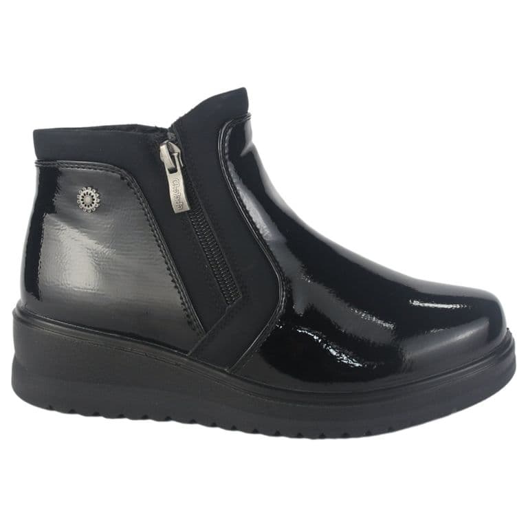 Botin Mujer Negro Casual Rayo-3 Negro 35