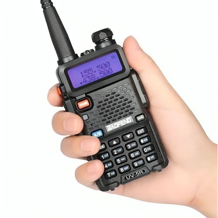 Radio Transmisor Walkie Talkie Vhf Uhf Fm Dual Band Uv-5r
