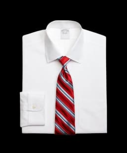 Camisa Cotton Pinpoint Regular Non-Iron Ainsley Blanco Blanco 15.5-35