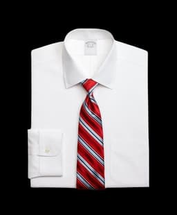 Camisa Cotton Pinpoint Regular Non-Iron Ainsley Blanco Blanco 17.5-34